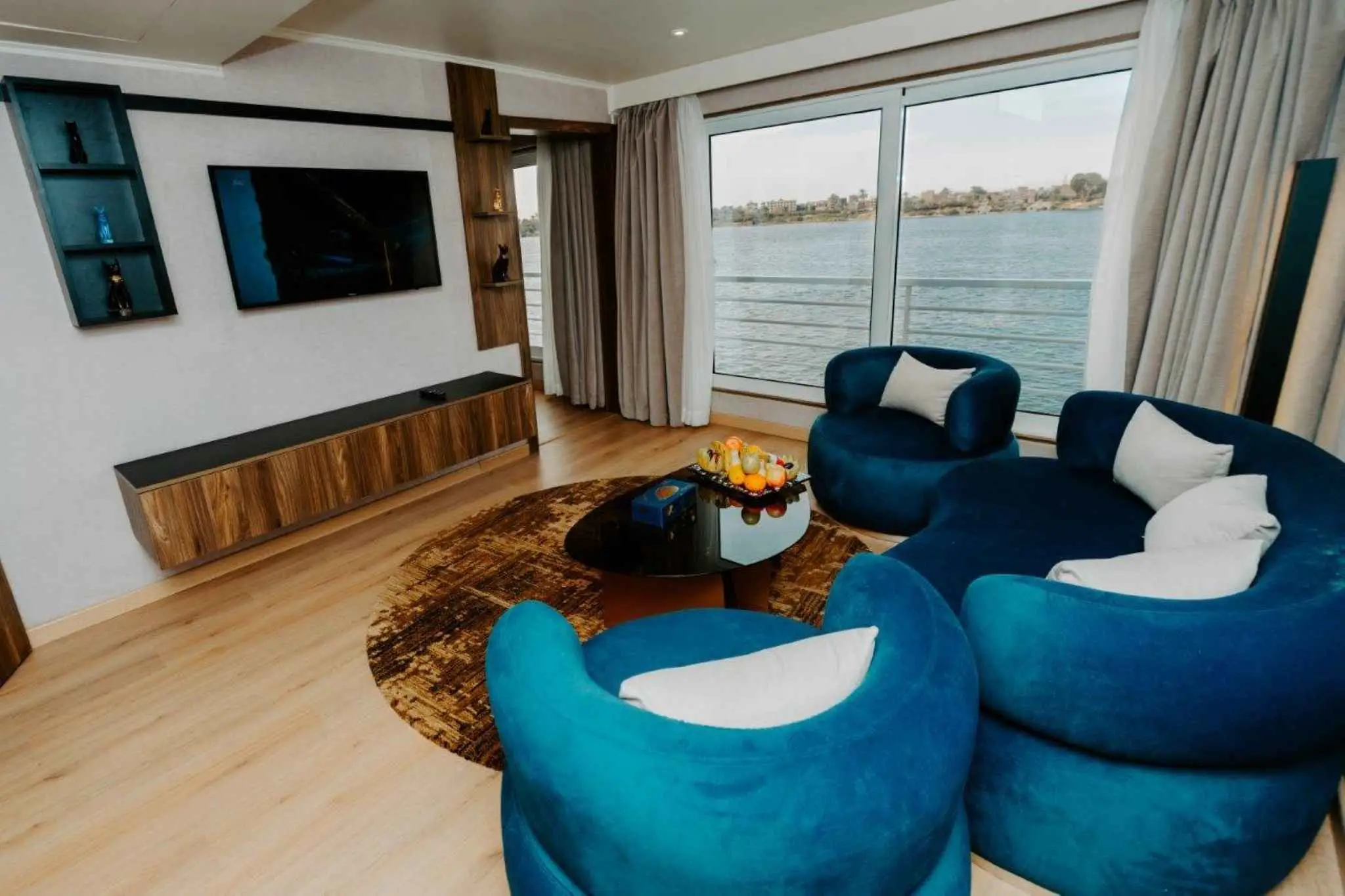 Cabin aboard the MS Medea Nile Cruise Nile cruise
